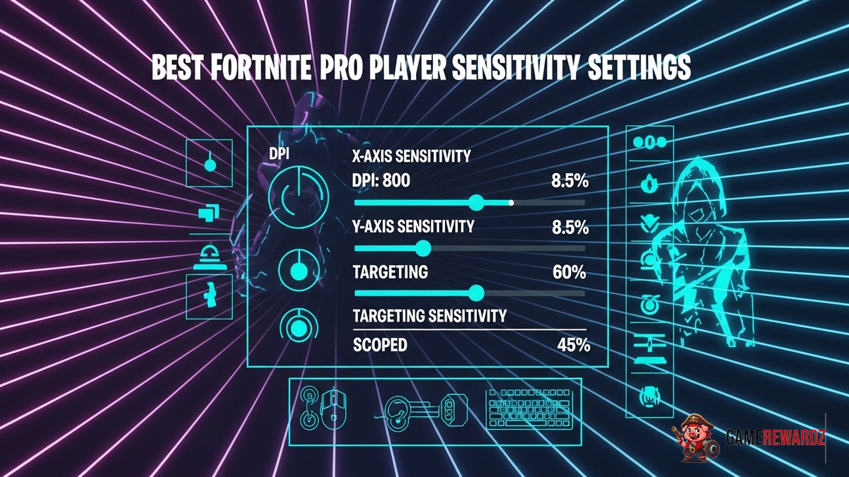 Best Fortnite Pro Player Sensitivity Settings